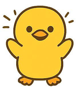 Bibiduck healing duck illustration