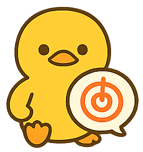 Bibiduck healing duck illustration